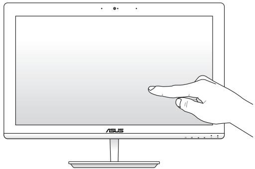 ASUS ET2232IUK-BCO01Q - Utiliser l'écran tactile (optionnel) - 1