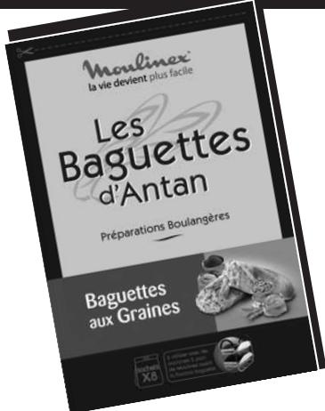 MOULINEX 0W610100 - Baguettes aux graines - 1
