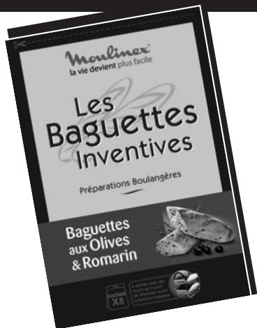 MOULINEX 0W610100 - Baguettes aux graines - 27
