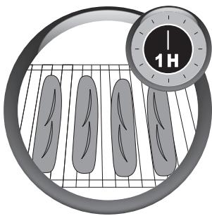 MOULINEX 0W610100 - Example de réalisation et cuisson des baguettes - 5