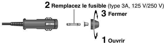 PANASONIC DVDLS912 - Remplacement du fusible - 1
