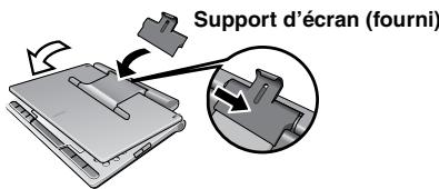 PANASONIC DVDLS912 - Fixation du support d'écran. - 1