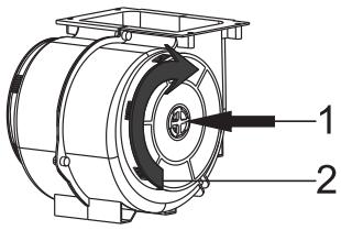 SCHOLTES SOHV1920B - Remplacement du filtre à charbon filtre à charbon AF 100 - 1