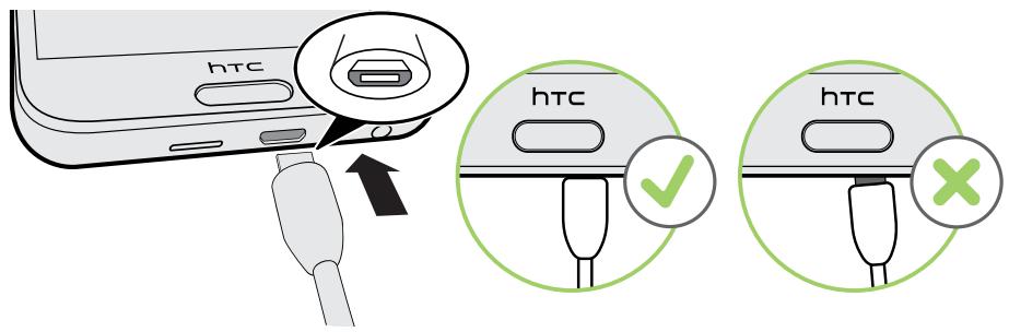 HTC ONE AS GOLD - Charger la batterie - 2