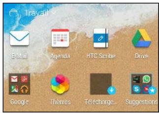HTC ONE AS GOLD - HTC sense home - 1