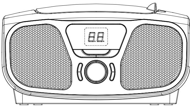BIGBEN CD46RcODI - CD/Radio Portable Player - 1