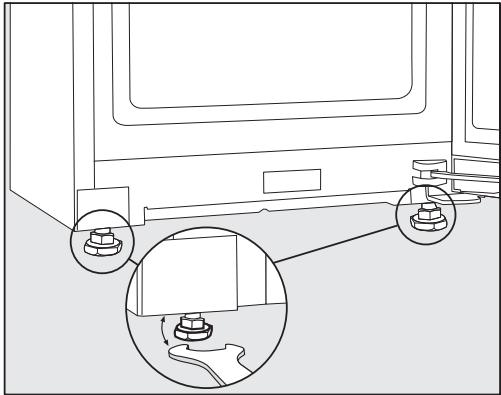MIELE KWT4584 - Positionner la cave à vin - 1