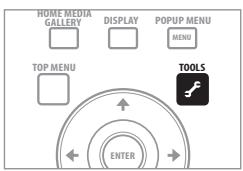 PIONEER BDP-51FD - Pendant la lecture, affichez le menu TOOLS. - 1