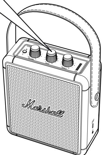 MARSHALL Stockwell II - Réglage du volume/des basses/des AIGUS - 2
