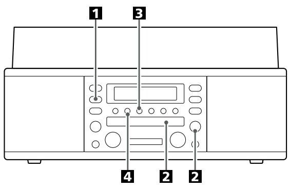 TEAC LP-R500A - Division manuelle en pistes - 9