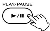 TEAC LP-R500A - Appuyez sur la touche play/pause (▶/III) pour lancer l'enregistrement. - 1
