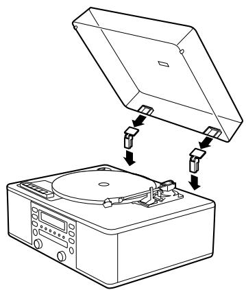 TEAC LP-R500A - Pour permettre en place le couvercle de la platine - 1