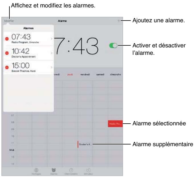 APPLE IPAD AIR RETINA WIFI 32 GO - Alarmes et minuteurs - 1