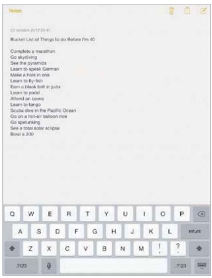 APPLE IPAD AIR RETINA WIFI 32 GO - Saisir du texte - 1