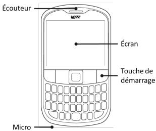 YEZZ F10 BLEU - Présentation du téléphone - 1