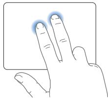 APPLE MBA CTO i7-2.2 - Utilisation du trackpad multitouch - 2