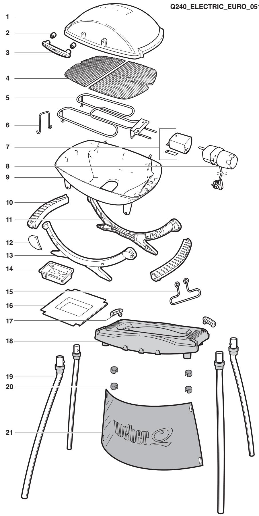 WEBER 592053 - Avertissements - 2