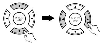 DENON AVR 3803 GOLD - Réglage du niveau de canal - 5