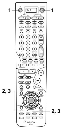 DENON AVR 3803 GOLD - Configurer le temps d'allumage du rétro-éclairage - 7