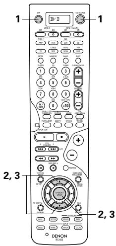 DENON AVR 3803 GOLD - Fonction de réinitialisation générale - 7