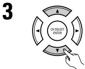 DENON AVR 3803 GOLD - Réglage de l'assignation d'entrée numérique "digital in assignment - 2