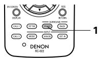 DENON AVR 3803 GOLD - Commutation des enceintes d'ambiance - 3