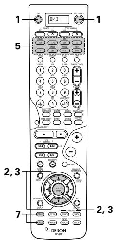 DENON AVR 3803 GOLD - Touches d'appel du système - 9