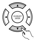 DENON AVR 3803 GOLD - Réinitialisation des touches d'emploi de système - 3