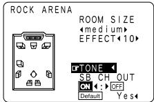 DENON AVR 3803 GOLD - Réglage de commande de tonalité - 2
