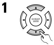 DENON AVR 3803 GOLD - Réglage de l'assignation d'entrée numérique "digital in assignment - 1