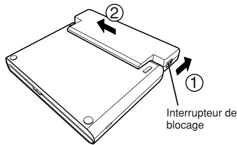 TOSHIBA SD-P1610 - Retrait de la batterie - 1
