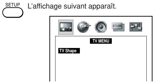 TOSHIBA SD-P1610 - Pour changer une langue à l'écran. - 1