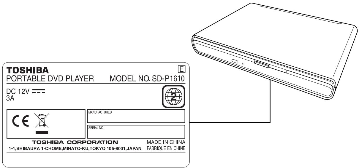 TOSHIBA SD-P1610 - 2