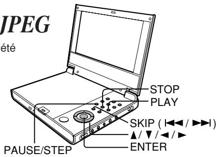 TOSHIBA SD-P1610 - Visualisation des fichiers JPEG - 1