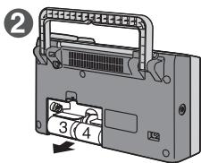PANASONIC RF-U300EG-K - Utilisation de piles sèches (non fournies) - 6