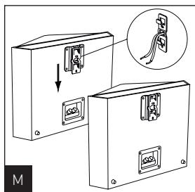 FOCAL 948 DARK SLATE (X1) - Fixation surround sur support polyfix (SR 900) - 2