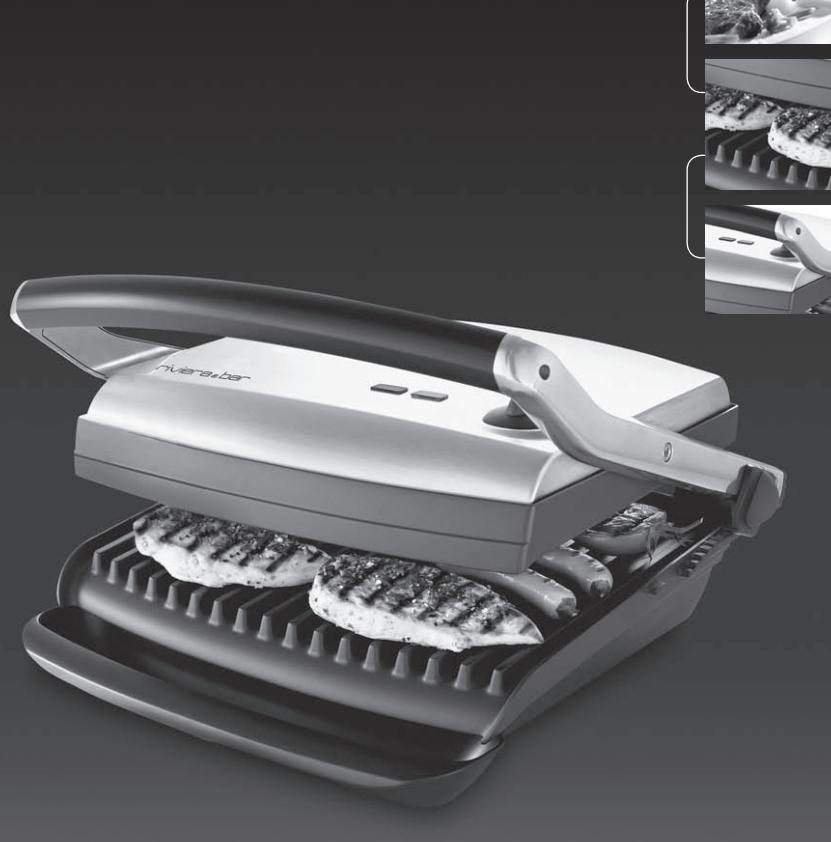 RIVIERA QD347B - Gril diététique inox - 1