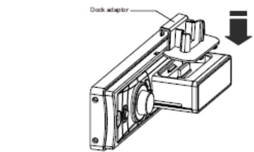 TOKA LAR302 - Veuillez installer l'adaptateur approprié à votre iPod® de la manière suivante : - 2