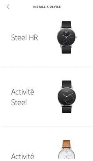 NOKIA STEEL HR 40MM NOIR - Touchez steel HR. - 1