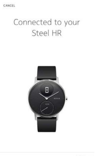 NOKIA STEEL HR 40MM NOIR - Touchez steel HR. - 6