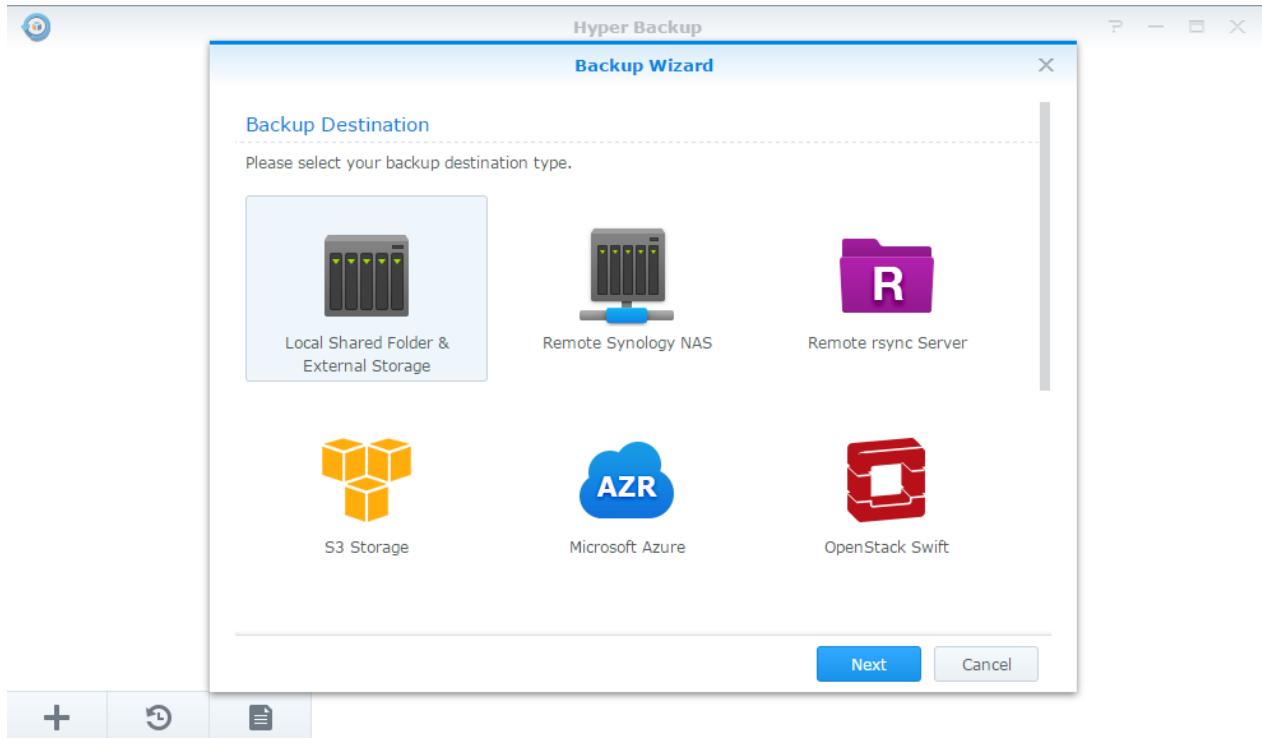 SYNOLOGY DS916+ - Sauvegarder des données ou iscsi LUN sur le synology NAS - 1