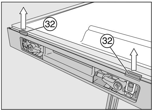 MIELE HFN 29683 DNR - Mise en place du système d'ouverture de porte - 3