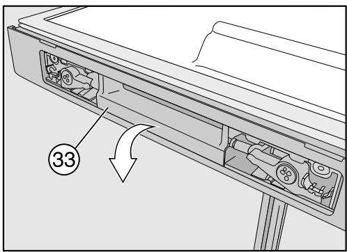 MIELE HFN 29683 DNR - Mise en place du système d'ouverture de porte - 4
