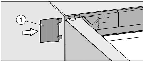 MIELE HFN 29683 DNR - Mise en place des caches supérieures - 2