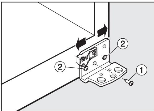 MIELE HFN 29683 DNR - Aligner les portes de l'appareil - 1