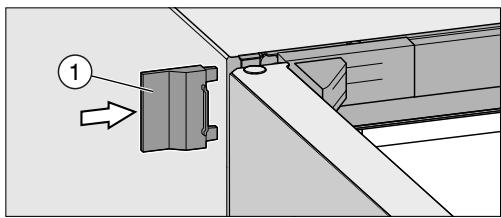 MIELE HFN 29683 DNR - Installer l'amortisseur de porte - 4