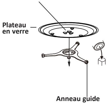 MOULINEX HW90-MO28ESMIR2 - Connecteur (sous le plateau) - 1