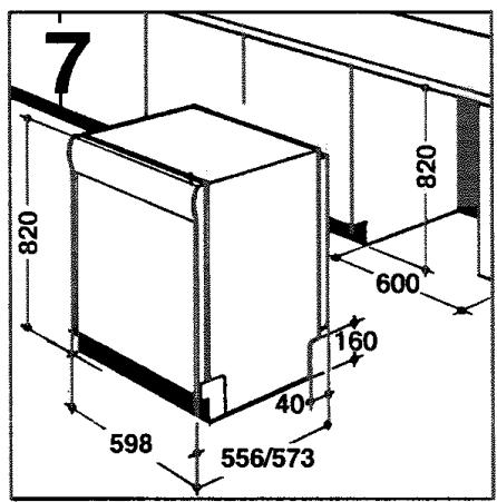CANDY CDF 622 INOX - Encastrement - 3