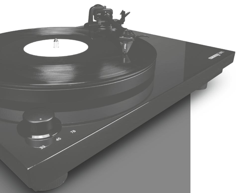 DARRYRELOOP HIFIPLATINETOURN.DISQUEPLATINE TURN 3 NOIR - PREMIUM ANALOGUE HIFI-TURNTABLE WITH DIGITAL USB-AUDIO INTERFACE - 1