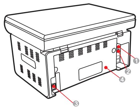 PANTUM M6550NW - Vue latérale (1) - 6
